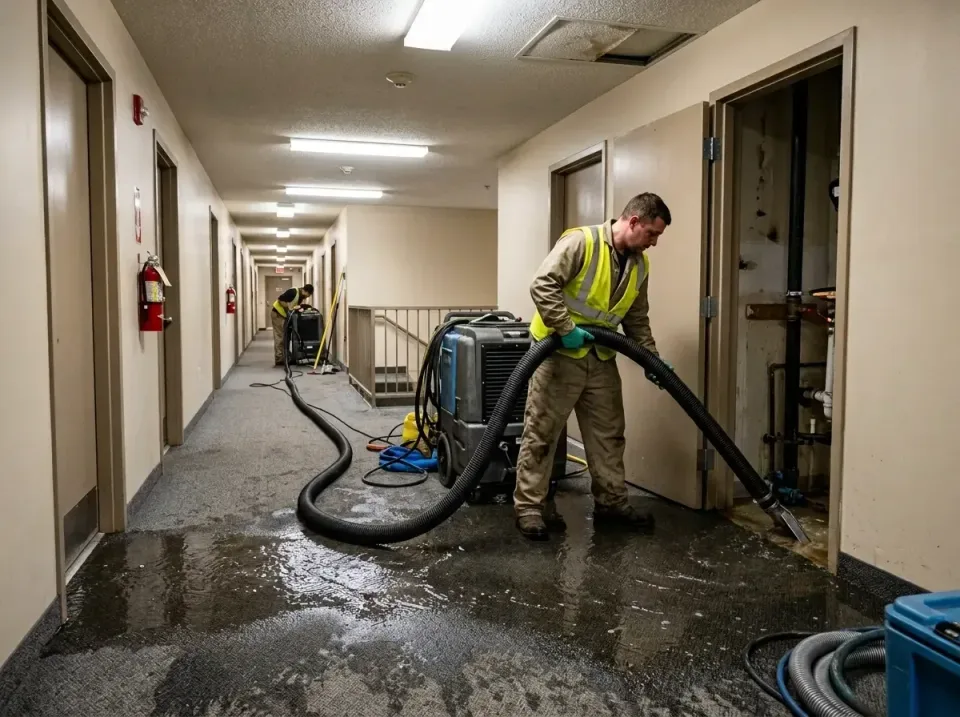multi-unit-apartment-hallway-f-005 — frequently asked questions, Emergency Burst Pipe Water Extraction & Removal in Dilworth…
